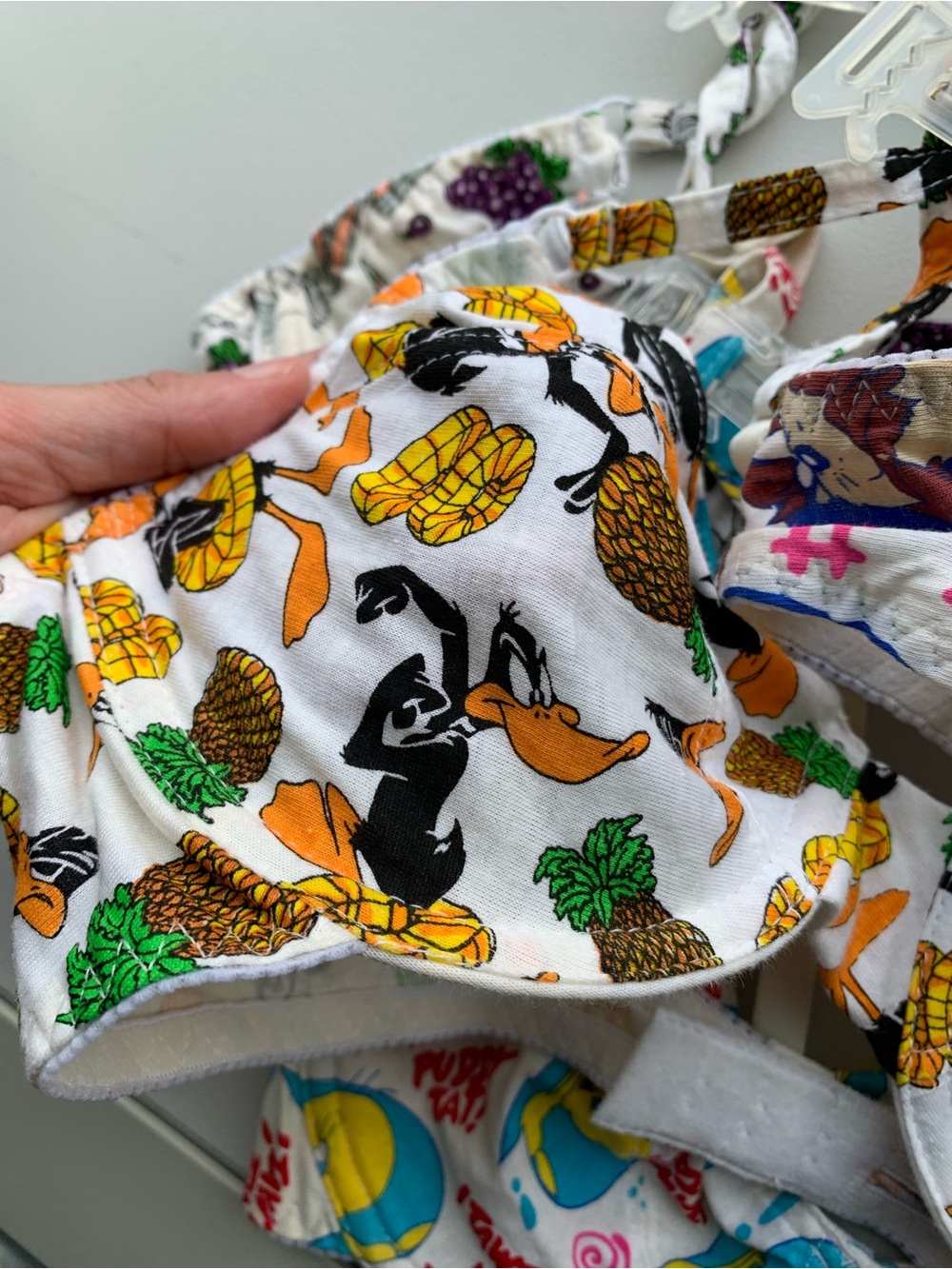 Vintage Looney Tunes Cotton Bra Set